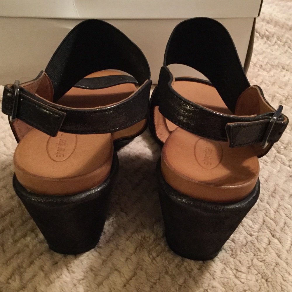 NIB Sheridan Mia Tensil Black Sandal Size 39M - Picture 5 of 12